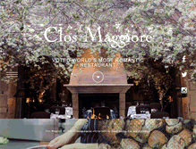 Tablet Screenshot of closmaggiore.com